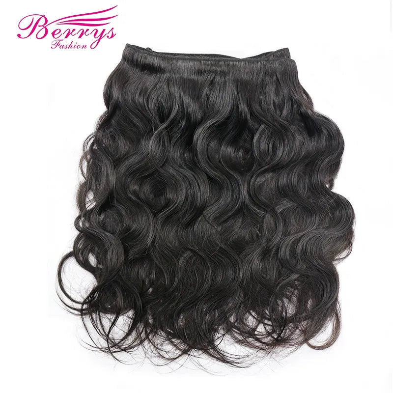 Fast Shipping 3-4 Days Brazilian Body Wave 100% Human Hair 3 Bundle Deal Natural Black Color 10-28 inch Remy Hair Weaving