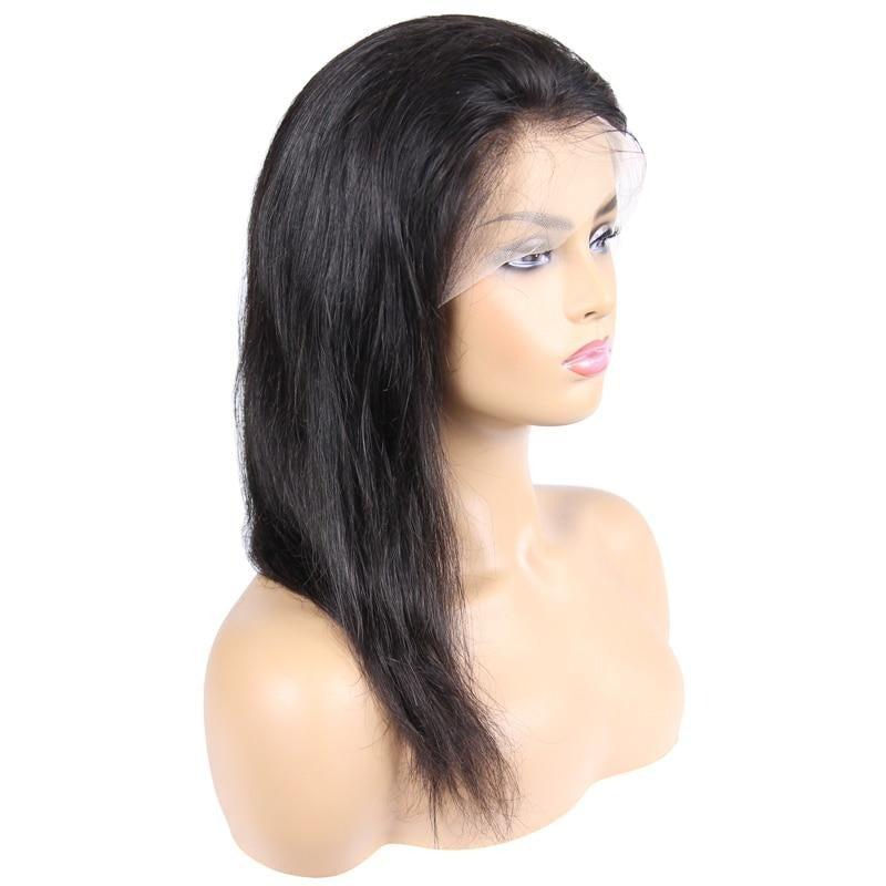 TRANSPARENT Full Lace Wig 12-28 inch Pre Plucked Natural Hairline