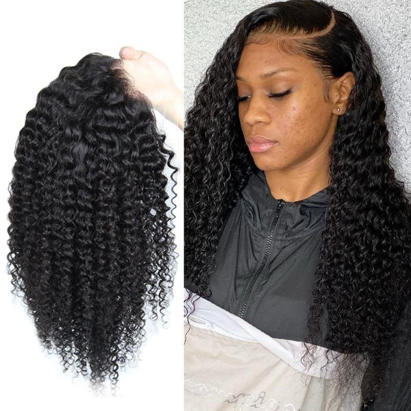 Kinky Curly 13x6 Lace Front Wig Mongolia Curly 13x4 Lace Front